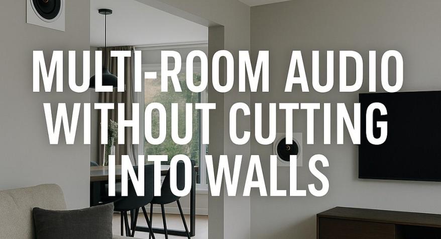 How We Install Multi-Room Audio Without Cutting Into Walls