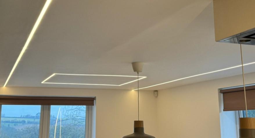 Bespoke LED Lighting in Leeds: Ideas for Media Walls, Stairs, Joinery and Feature Ceilings