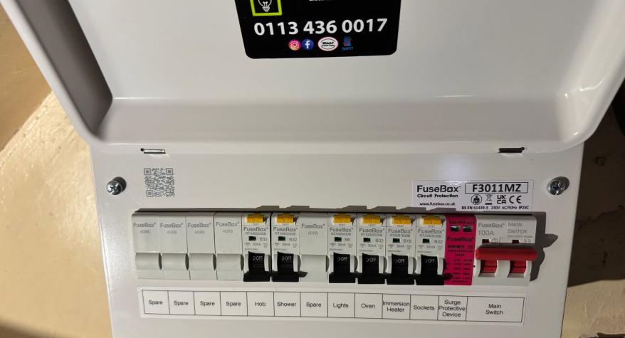 Fuseboard Upgrade in Moortown, Leeds